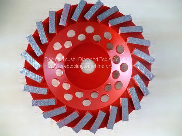 Abrasive Grinding Wet Diamond Floor Grinding Concrete Restoration Disc