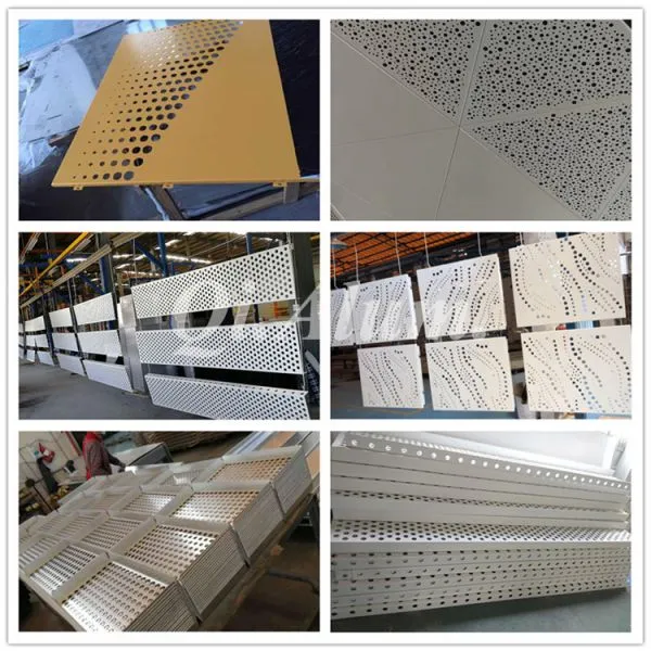 Aluminum Curved Hole Punching Sheet Factory photo-4