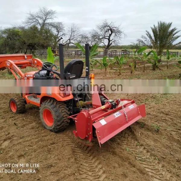 Farm Rotavator Pto Cultivator Mini 3 Point Rotary Tiller for Tractor photo-4