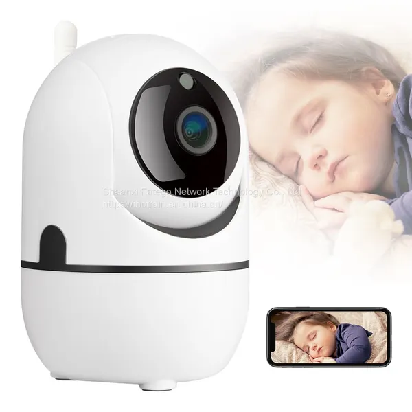 Hotrain FD10 Mini Cloud Storage Wifi 2.4G TF Card Two-way Audio Communication Motion Detect Auto Tracking Monitor Video Camera photo-2