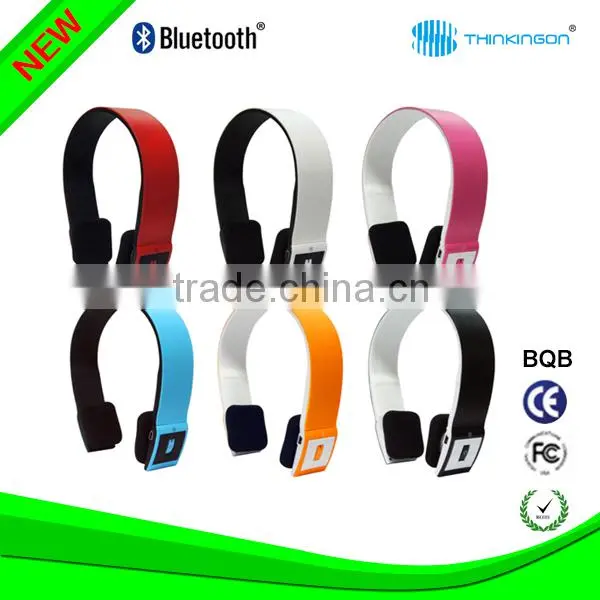 Orange Stereo Wireless Bluetooth Headset Headphone photo-6