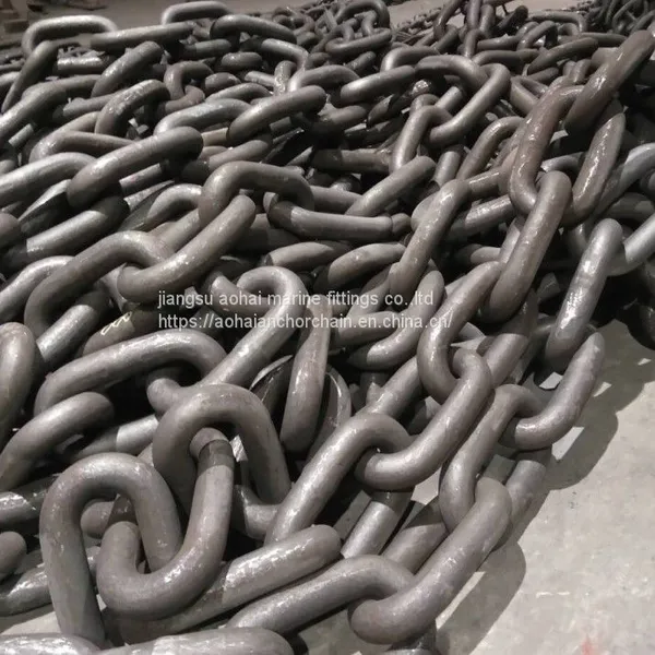 46mm Studlink Anchor Chain Studless Mooring Chain for Sales photo-4