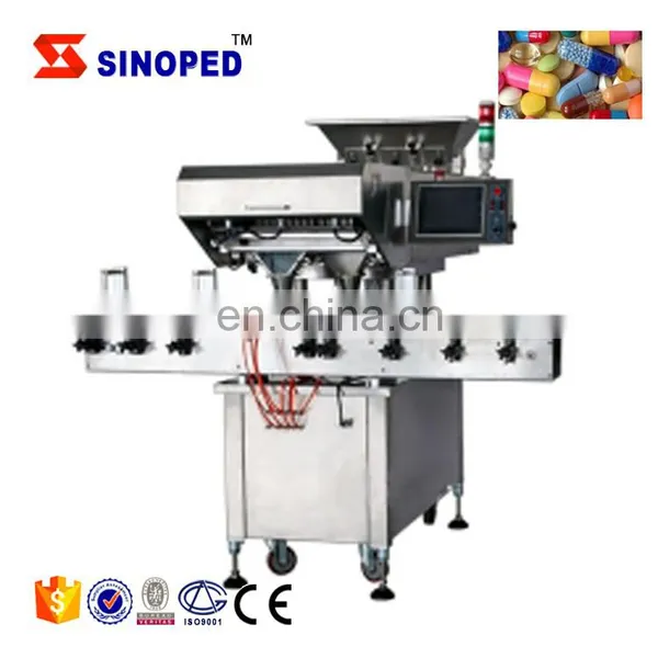 Multi Channel Automatic Vibrating Tablet Capsule Counter Edible Vitamin Pill Candy Tablet Capsule Counting Machine photo-3
