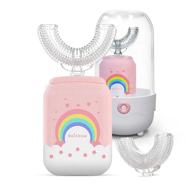 Electric Automatic Toothbrush U Type Kids Children Electronic Toothbrushes By Weiqi photo-5