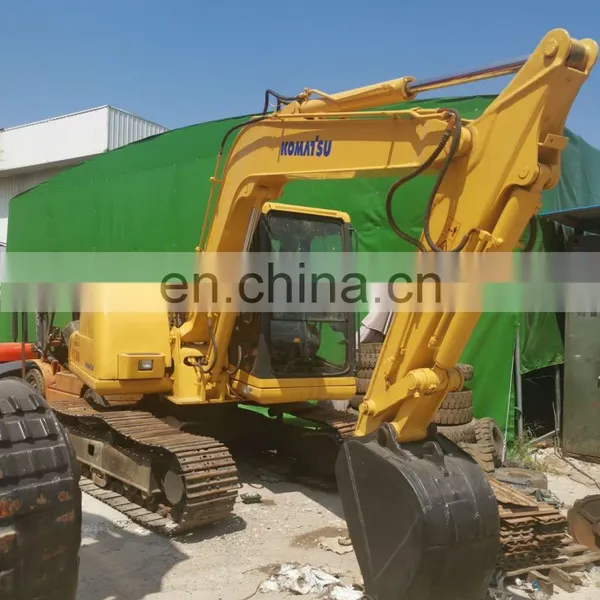 Cheap KOMATSU PC60 Mini Crawler Excavator 6 Ton Mini Crawler Digger Japan Made Komatsu Machine photo-2