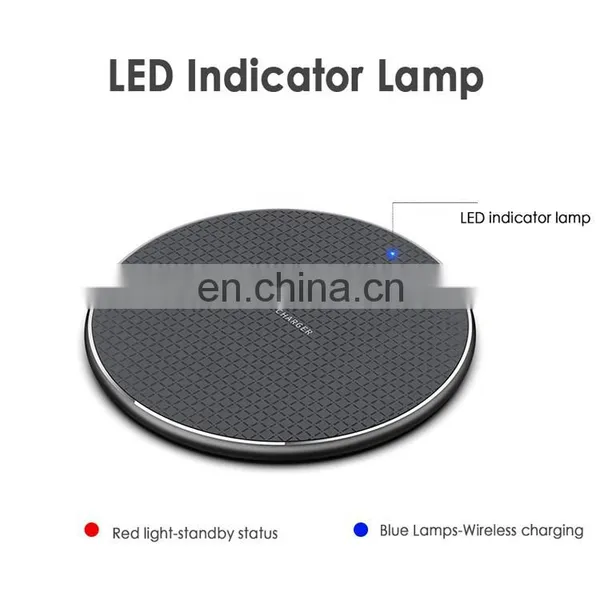K8 Qi Wireless Charger 10W Alloy Magic Fast Charging Low Temperature Universal Wireless Fast Charger For Iphone Android Phone photo-5