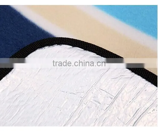 Foldable Polyester Fleece Aluminum Film Back Waterproof Outdoor Mattress 2mx2m photo-4