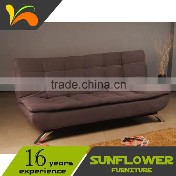 Hot Selling Double Cushions Fabric Relax Folding Chair Sofa Bed Home Furniture From China photo-5