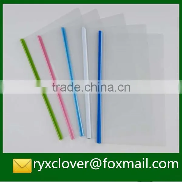 PP Plastic Transparent Clip Report Cover File Folder photo-2