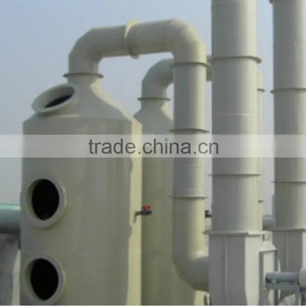High Exhaust Gas Absorption System Was Exhaust Gas Absorption System Waste Gas Fume Scrubber Ammonia Acid&Alkal Scrubbing Tower photo-5