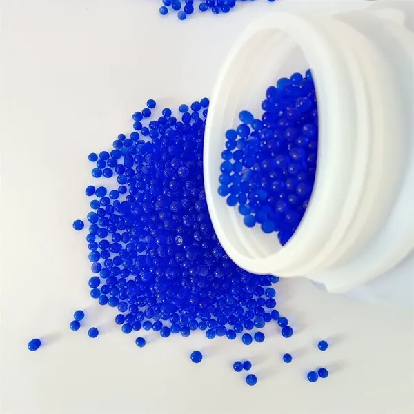 500g Bottle of Color-changing Silica Gel 3-5mm Blue Silica Gel photo-2