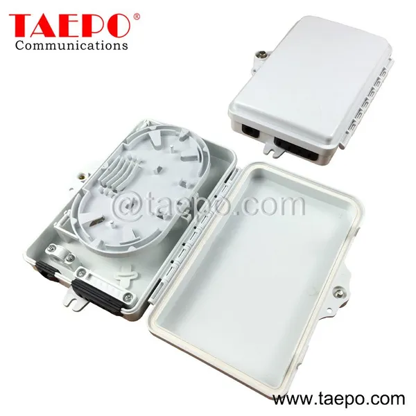 Outdoor Plastic Housing 6 Port Ftth FTB Fiber Termination Box With SC Adapter and Pigtail From China Manufacturer TAEPO for Sale