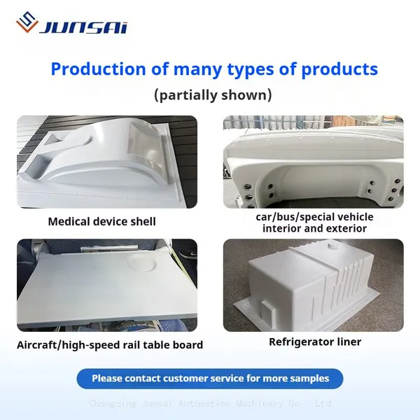 Thick-Sheet Vacuum Forming Machine for ABS/PC Plastic Molding photo-4