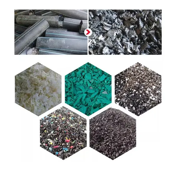 Waste Plastic Paper Cardboard Double Shaft Shredder Machine Dual Axis Shredder for Metal Shell Paper Roller photo-3