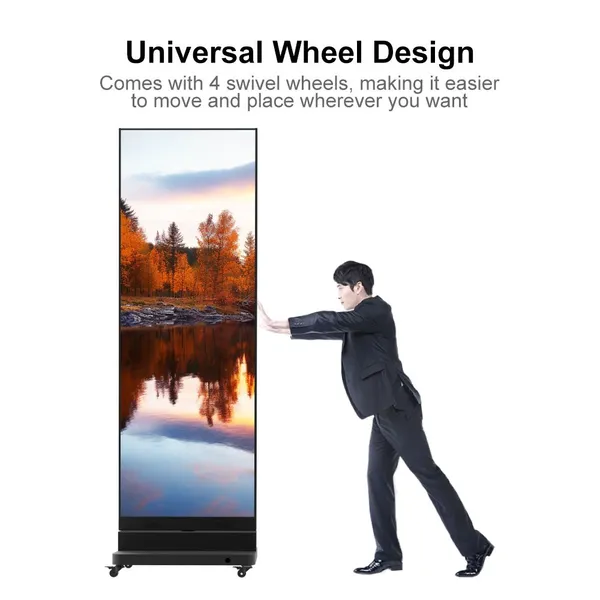 Likang Full Color LED Double-sided Poster Screen Mirror Display Screen Indoor and Outdoor High Definition Seamless Shopping Mall Shop photo-4