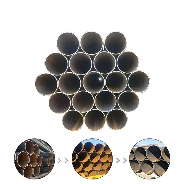 Carbon ERW Welded Steel Pipe‑Q355B High Strength Grade, Mill Original, Construction Framework Raw Material photo-2
