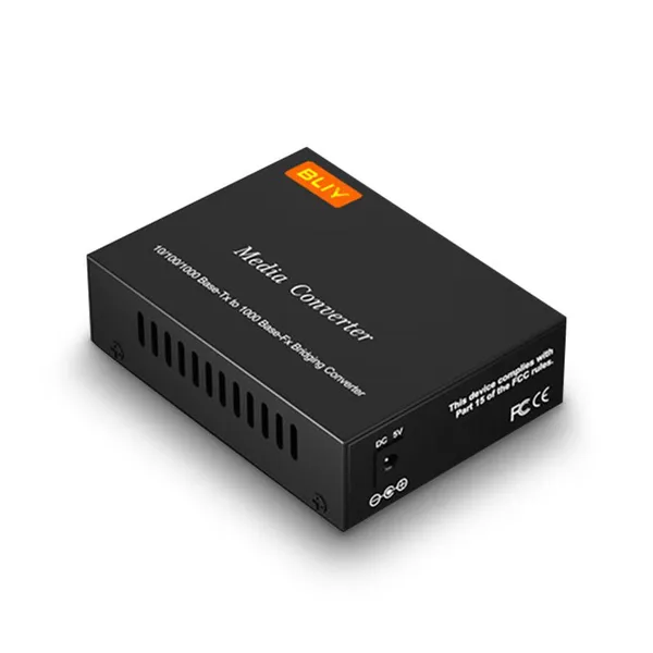 BLIY Gigabit SFP Transceiver, Fiber Optic Media Converter