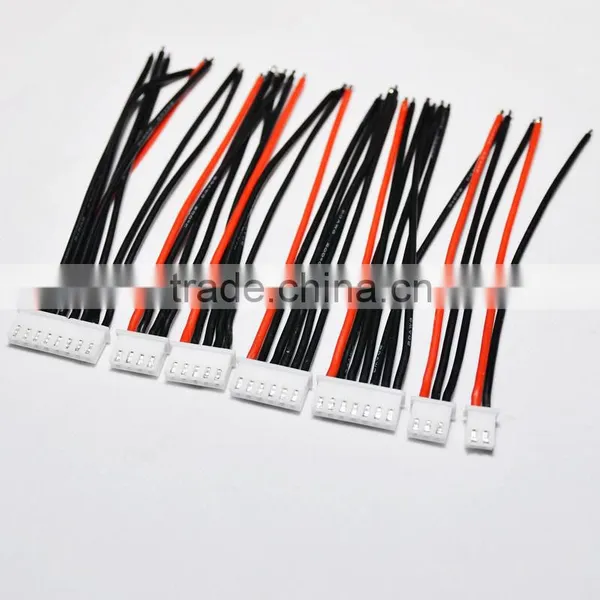 2S 3S 4S 5S 6S Balance Charger Cable 22 AWG Silicon Wire JST XH Plug