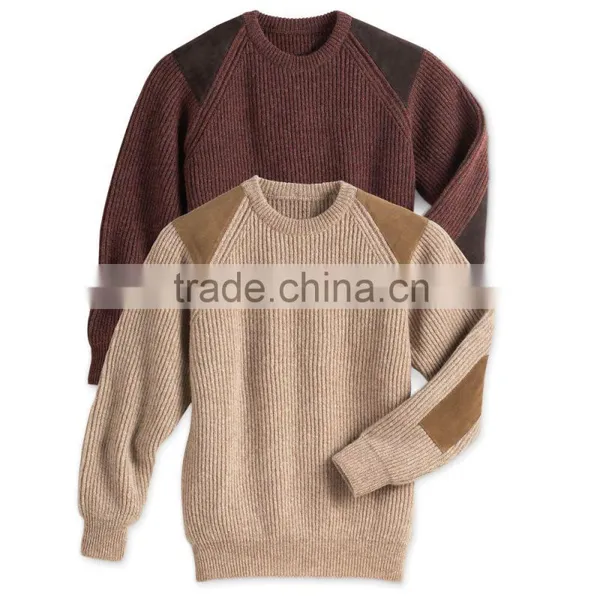 Blank Soft Wear Knitted Woolen Fashion Man Sweater photo-6