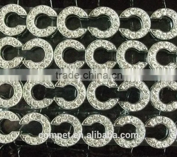 10MM Zinc Alloy Letters, the 26 English Letters, DIY Black Diamond Letters, DIY Rhinestones Letter photo-3