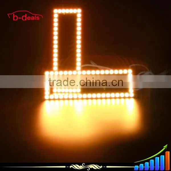 B-deals Supply OEM Service Square Shape Led Rgb Angel Eye Halo Lights photo-2