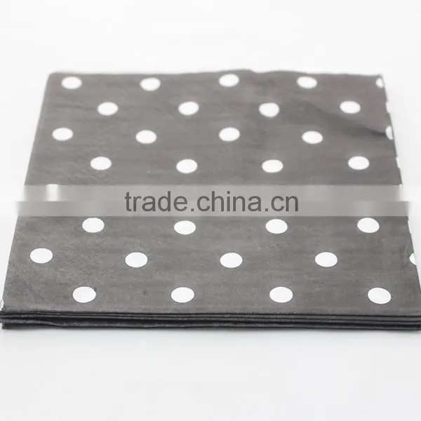 Party Supplies Printed Folding Assorted Color Napkin Paper Napkin photo-6