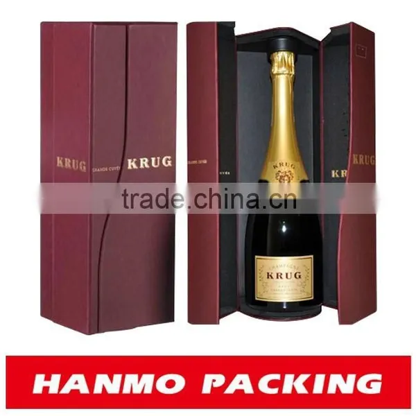 Eco Customized Champagne Bottle Gift Box Factory Price photo-3