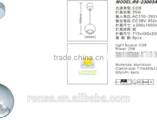 Ronse 25W Indoor Led Cob Pendant Light Popular Modern European Style(RS-23003A) photo-2
