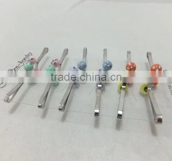 Cheap Price Popular Round Muslim Scarf Clips and Brooches Dubai Hijab Clips PDJ0126 photo-4