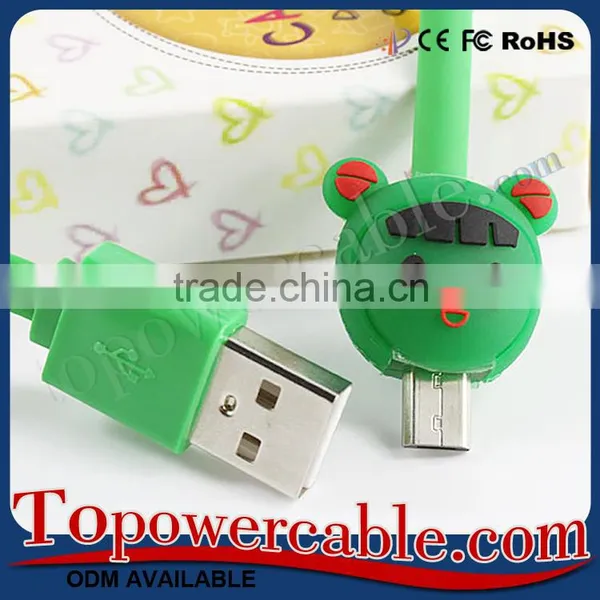 Cute Cartoon Girl Design Fast Charging and Syncing Best Micro USB Cable photo-3