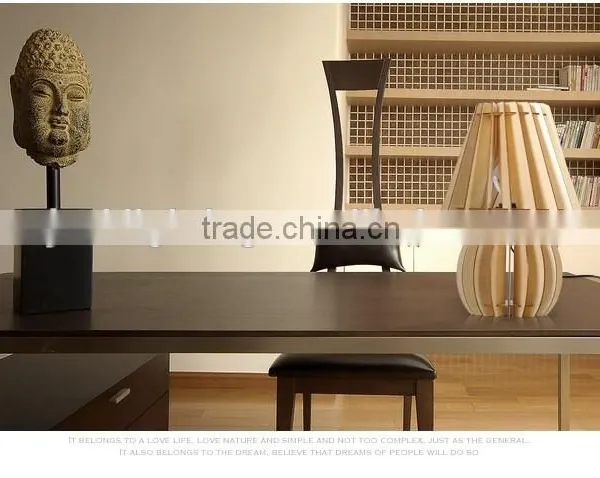 LED Wood Table Lamp LED Wooden Table Light JK-879-12 China Factory Direct Wholesale Table Lamp Prices for Wholesales photo-2