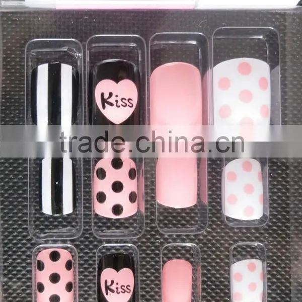 Promotion Artificial Faux Fake Finger Nails Fingernail Tip Decorator Artificial Nails Fake Nail Tips for Fingers on Sale photo-6