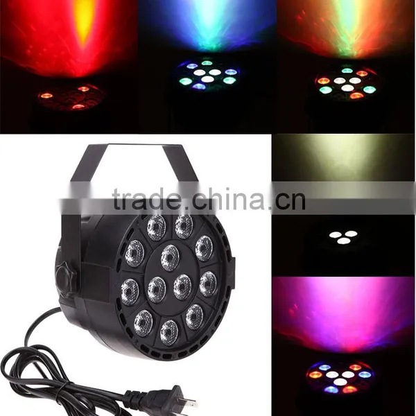 Par Light 12 LED Super Wonderful Mini Stage Light DMX512 Control Lighting For Party Show KTV DJ Wedding photo-6
