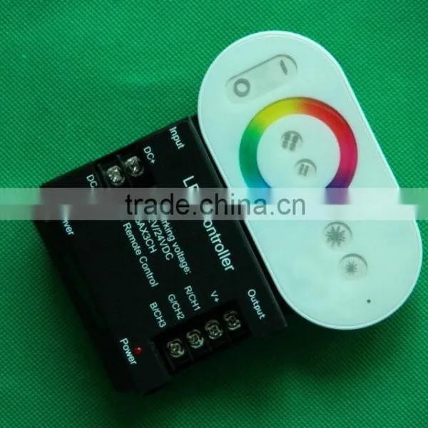 Touching LED Controller in Black for LED RGB Lights Rgb Led Touch Panel Controller photo-4