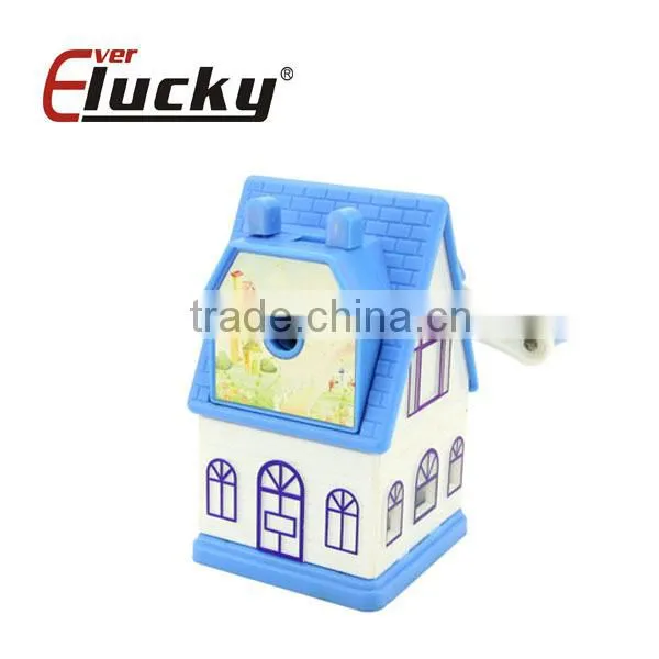 News Popular 1 Hole House Shape Of Mechanical Sharpener Used By School Kids