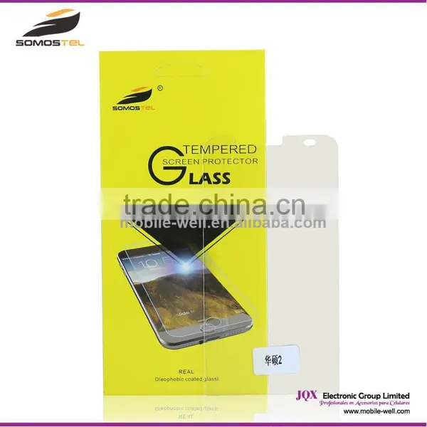 [Somostel] Premium For ASUS Zenfone 2 Tempered Glass Screen Protector, for Zenfone 2 Tempered Glass Protective Film