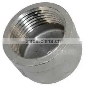 4 " Threaded NPT Cap 304/304L, 3000 LB Malleable Iron Pipe Fitting photo-5
