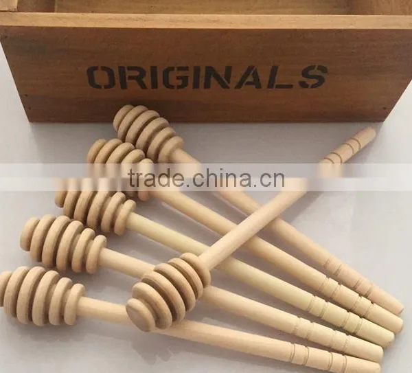 Best Sell High Grade Wooden Honey Dipper photo-3
