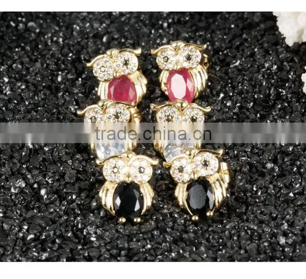 CZ Jewellery Style China Supplier Hot Sale Brass Earrings photo-5