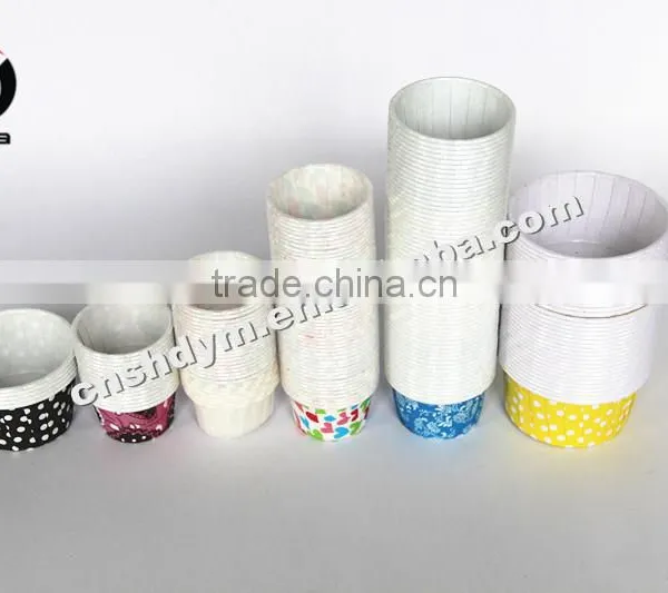 Colorful Disposable Round Paper Cake Cup photo-6