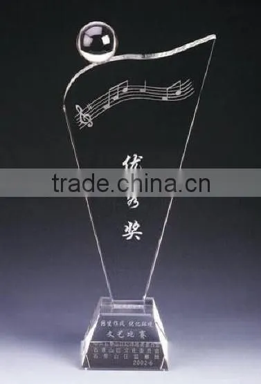 High Quality Fashionable Clear Acrylic Acrylic World Cup Soccer Trophy With Various Size photo-2