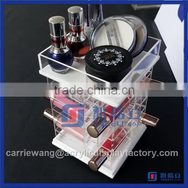 Yageli Hot Sale!! Acrylic Lipstick Tower With Custom Color photo-3