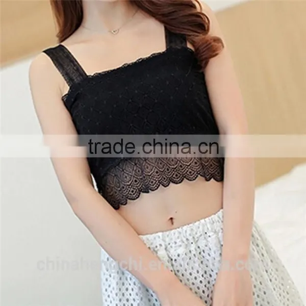 Cheap Women Sexy Black White Quilted Transparent Vests