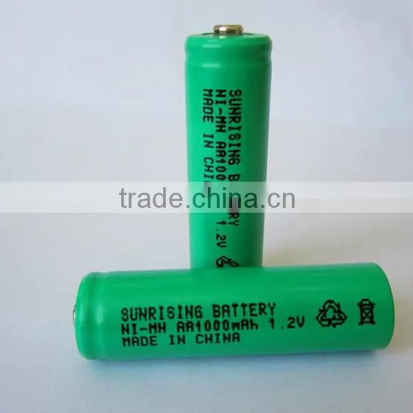 1.2 v Ni-MH AA1000mAh Rechargeable Battery photo-5