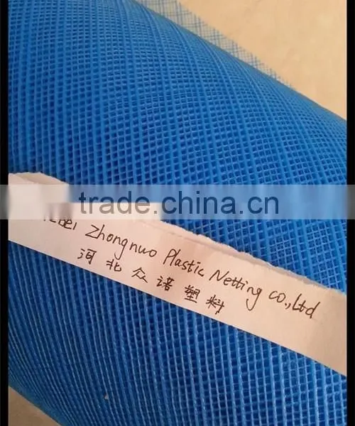 100% HDPE Plastic Extruded Resin Flow Net Manufacture photo-4