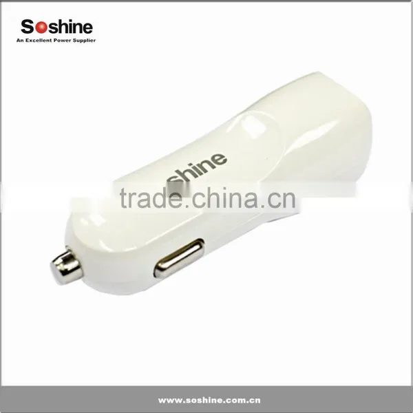Soshine Original Quality Promotional Dual Port USB Car Charger for Apple or Android Phones
