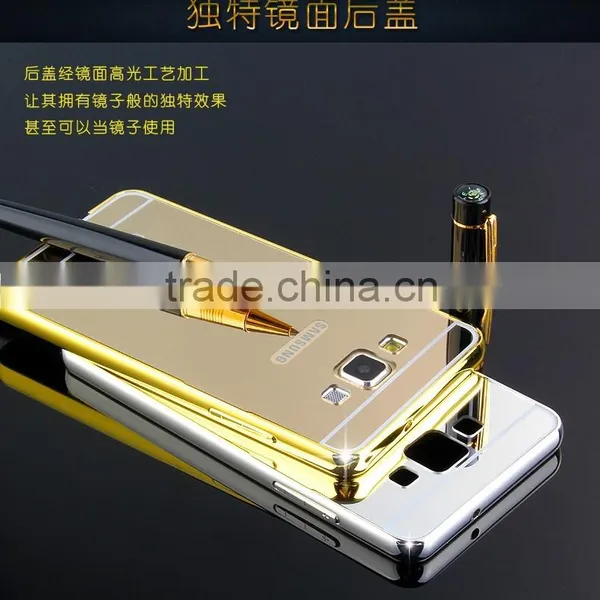 Hot Sale Aluminum Mirror Bumper Phone Case Cover For Samsung Galaxy A5 photo-3