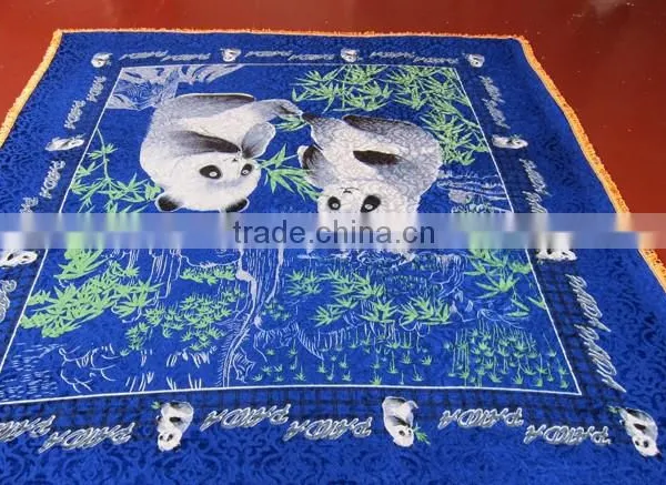 Cheap Animal Design 100% Polyester Velvet Bedsheet Set