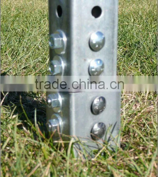 Traffic Square Sign Post, Perforated Steel Square Sign Posts photo-4