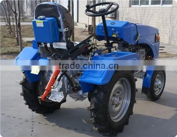 High Quality And Good Price Professional 12hp Mini Tractor With Tiller